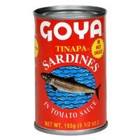Goya, Tinapa, Sardines in Hot Tomato Sauce, Hot