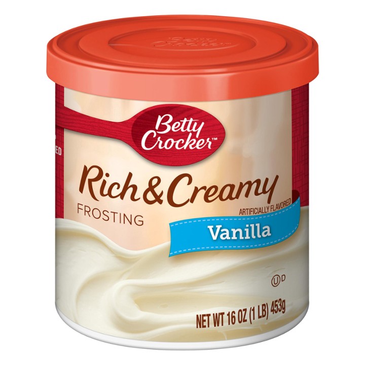Betty Crocker Creamy Deluxe Frosting Vanilla - 16.0 Oz