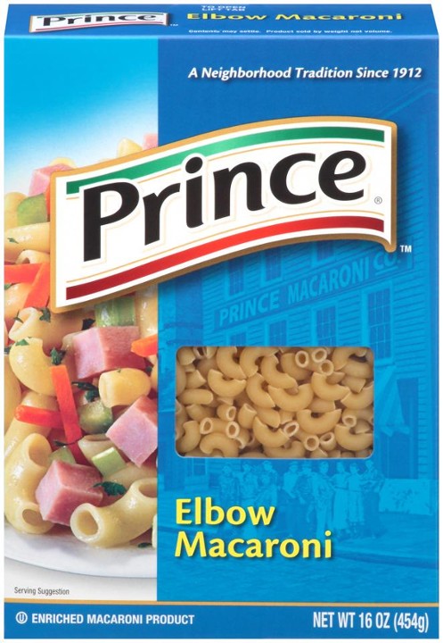 Prince Elbow Macaroni Pasta, 16-Ounce Box
