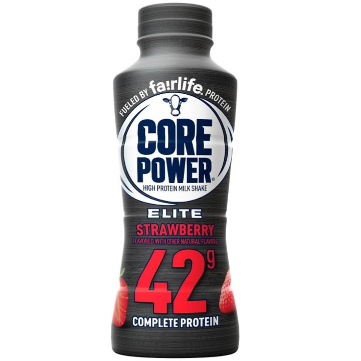 Core Power Elite Strawberry 42G Protein Shake - 14 Fl Oz Bottle