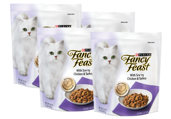 Fancy Feast Dry Cat Food with Savory Chicken and Turkey