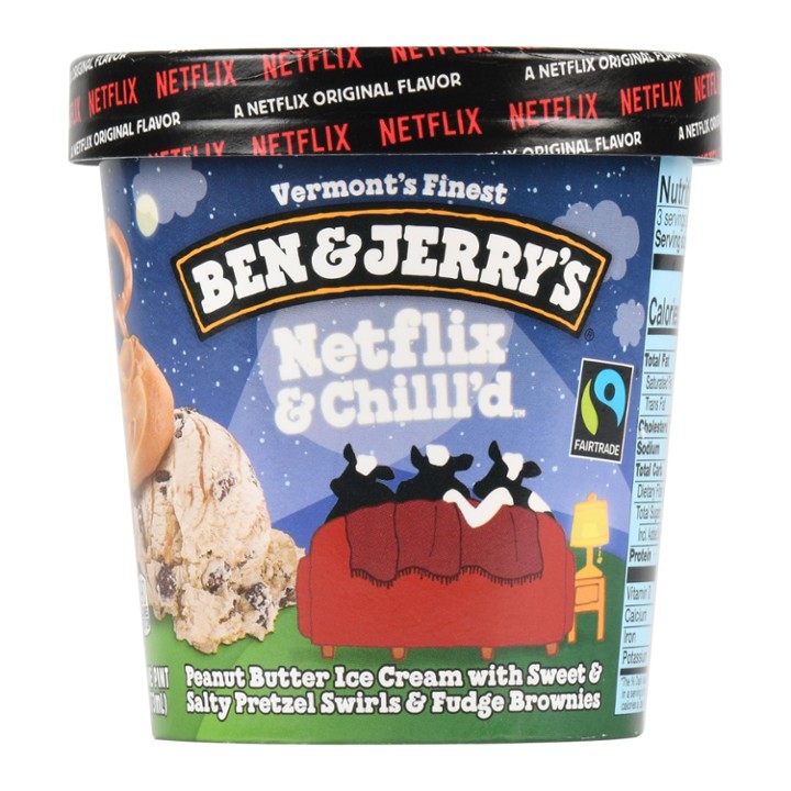 Ben & Jerry's Ice Cream Netflix & Chill'd - 16.0 Oz