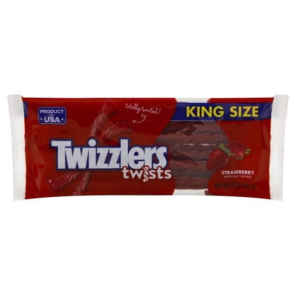 Twizzlers Strawberry Twists King Size 5oz