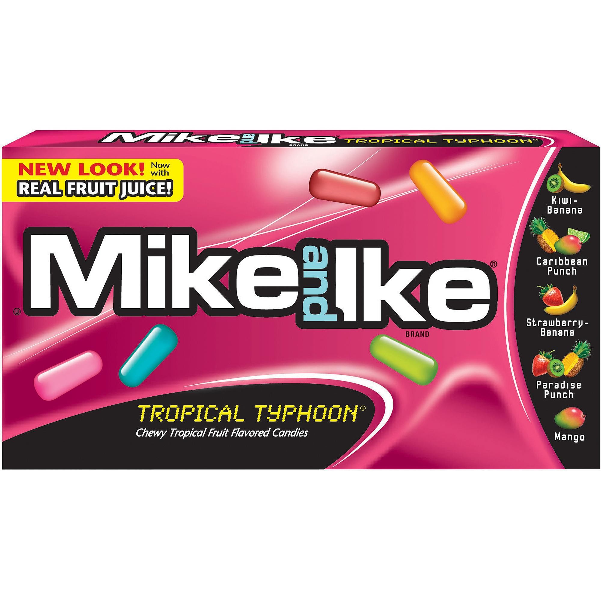 Mike & Ike Mike and Ike Tropical Typhoon Theater Box, 4.25 Oz