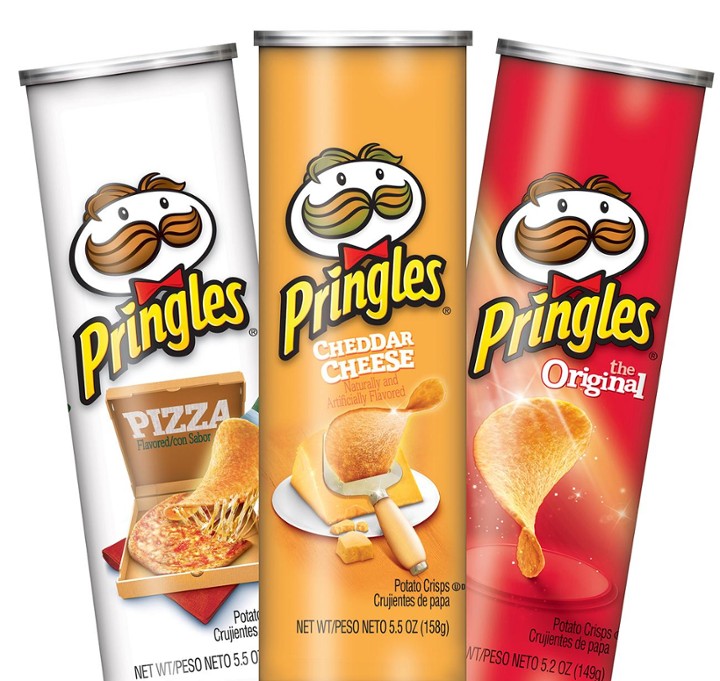 Pringles Potato Crisps Chips Pizza - 5.5 Oz