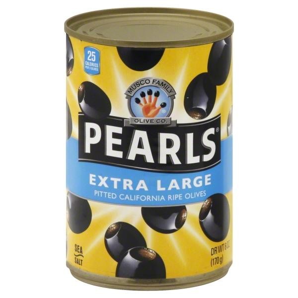 Pearls Extra Large Pitted California Ripe Olives
