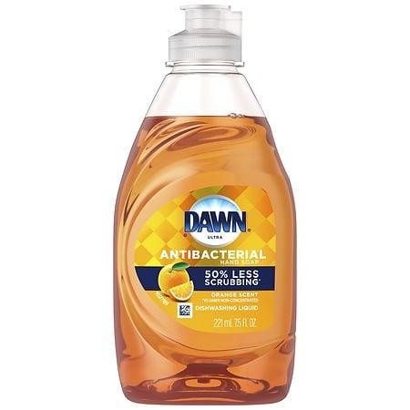 Dawn Ultra Antibacterial Dishwashing Liquid Dish Soap Orange - 7.5 Fl Oz