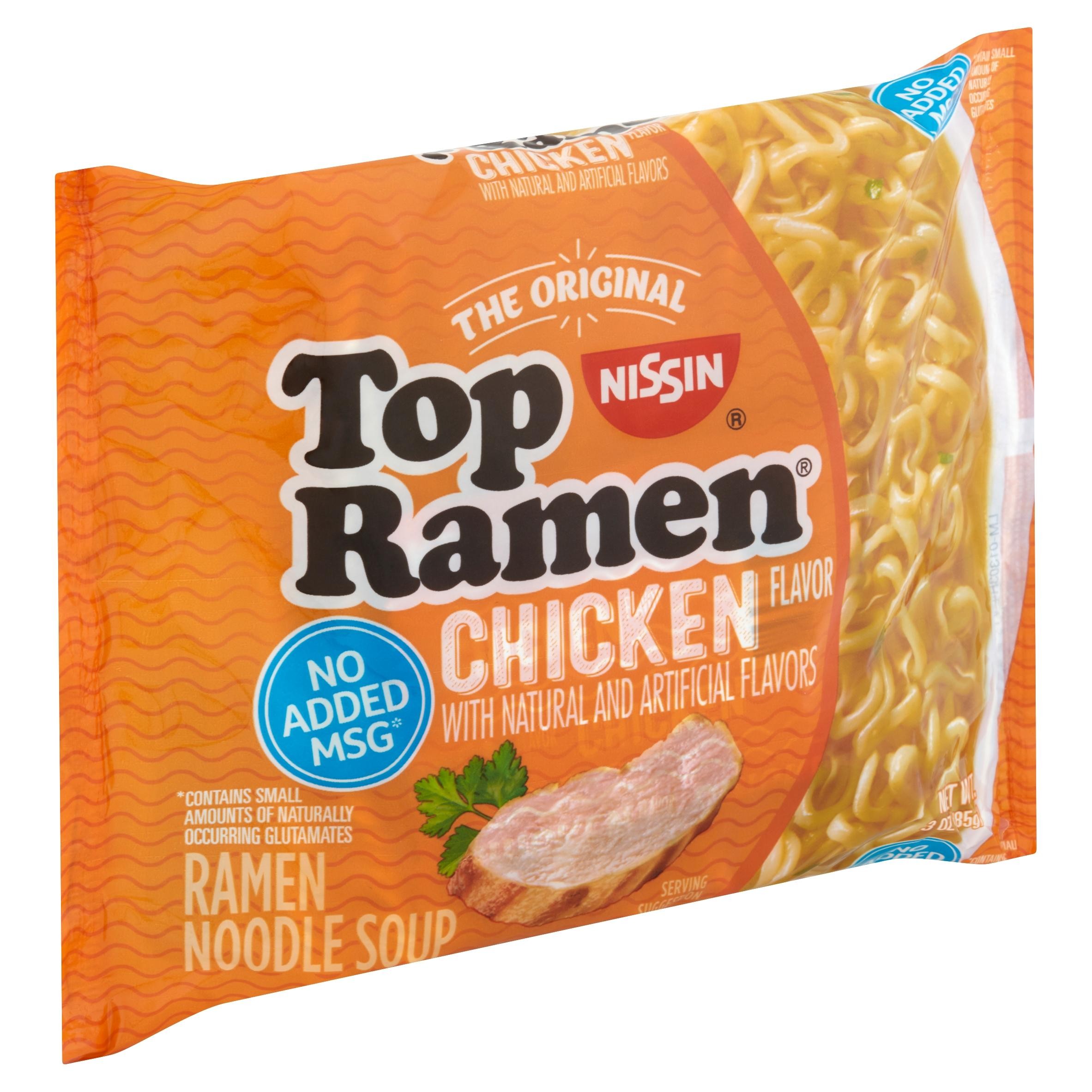 Nissin, Top Ramen, Ramen Noodle Soup, Chicken