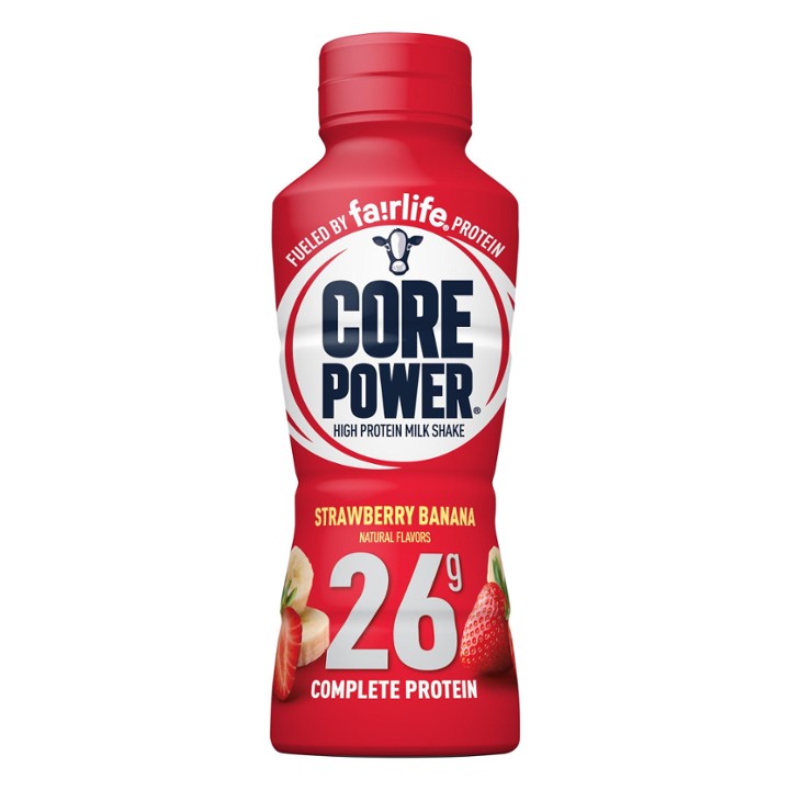 Core Power Strawberry Banana Protein Milkshake 14oz