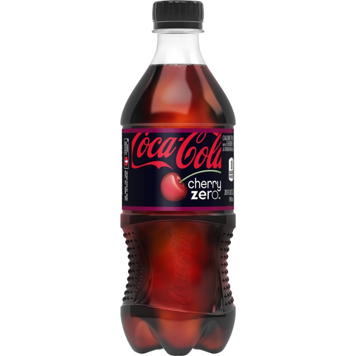 Coca-Cola Zero Sugar Soda Cherry - 20.0 Oz