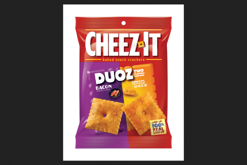 Cheez-It White Cheddar Crackers, 1.5 Oz, 8 Packs/Box (KEE12654)