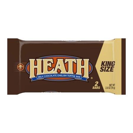 HEATH  Milk Chocolate English Toffee Candy  2.8 Oz  King Size Pack (2 Pieces)
