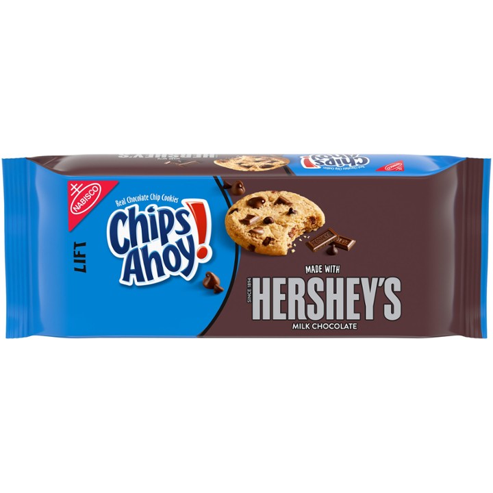 Chips Ahoy! Chocolate Chip Cookies with Hershey`s Milk Chocolate, 9.5 Oz