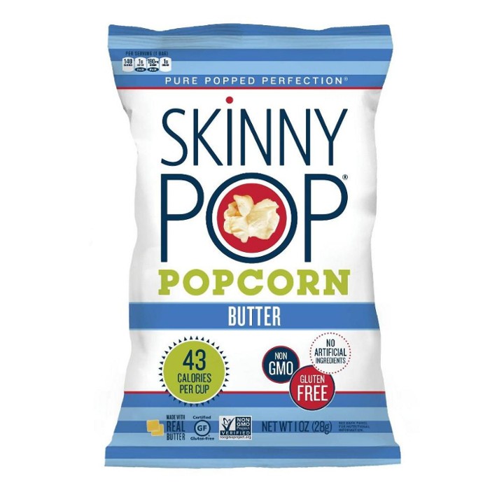 Skinny Pop: Popcorn Butter, 1 Oz (2660065)