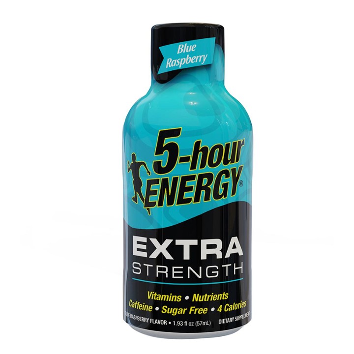 5-hour ENERGY® Shot  Extra Strength  Blue Raspberry  1.93 Oz.