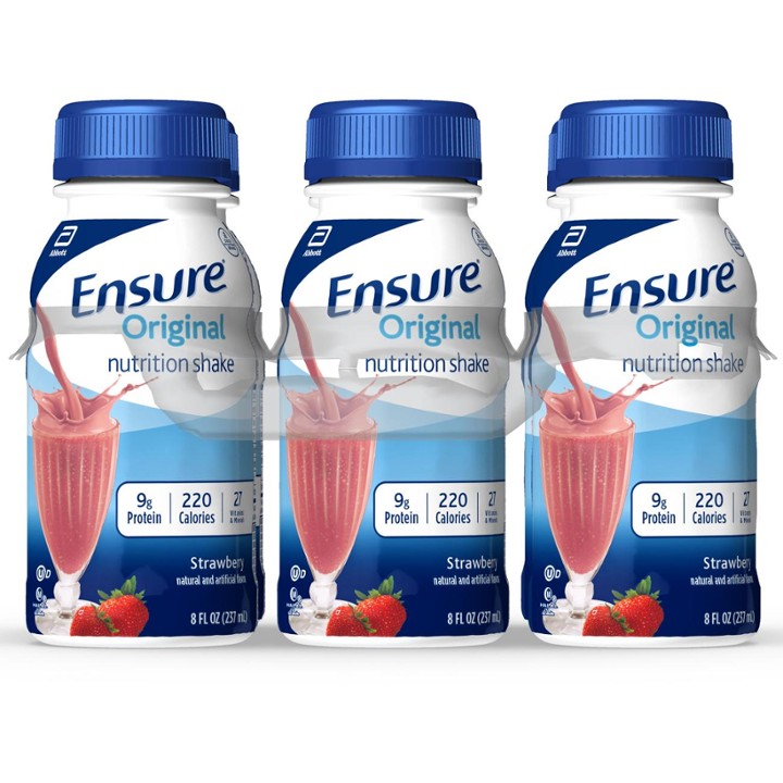 Ensure Original Nutritional Drink  Strawberry 8 Fl Oz  6 Count