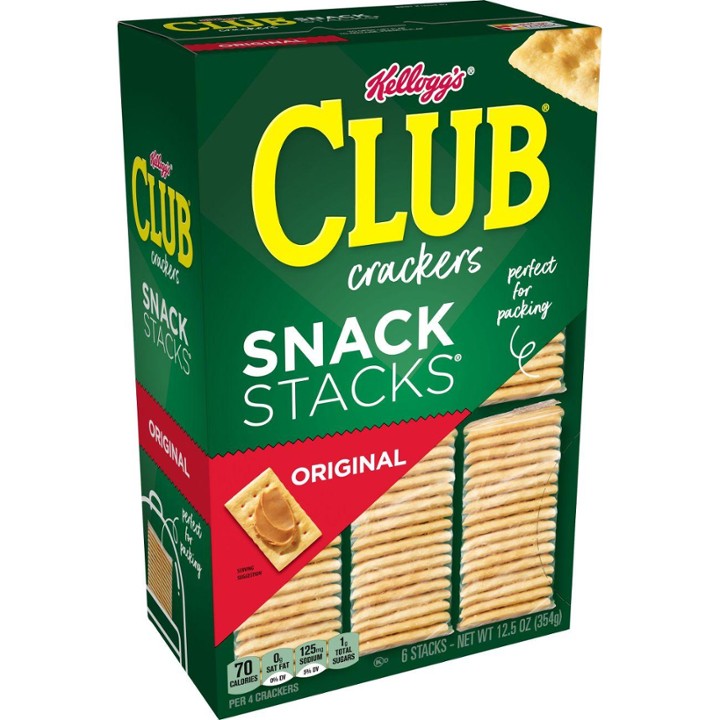 Club Original Crackers Snack Stacks, 6 Pack