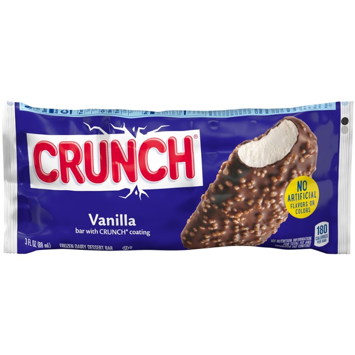 NESTLE CRUNCH Vanilla Ice Cream Bar 3 Fl. Oz. Pack
