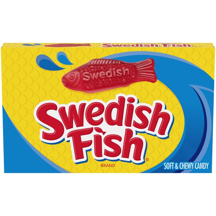 SWEDISH FISH Soft & Chewy Holiday Candy  3.1 Oz Box