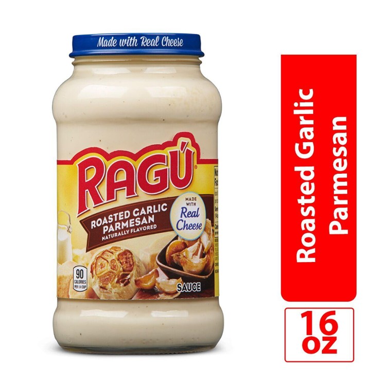 RagÃº Cheese Creations Sauce, Roasted Garlic Parmesan, 16 Oz