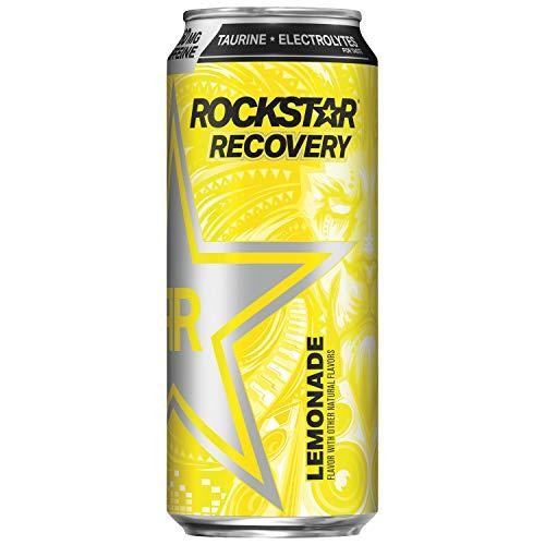 Rockstar Energy Drink, Recovery Lemonade, 16 Fl Oz Can