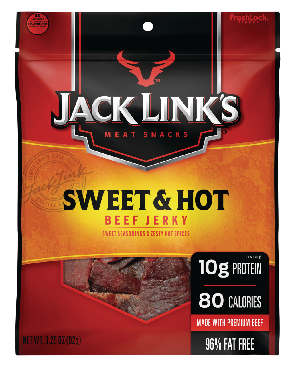 Jack Link's Sweet & Hot Beef Jerky 3.25oz