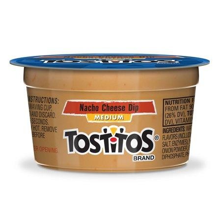 Tostitos Dip, Nacho Cheese, Medium - 3.625 Oz