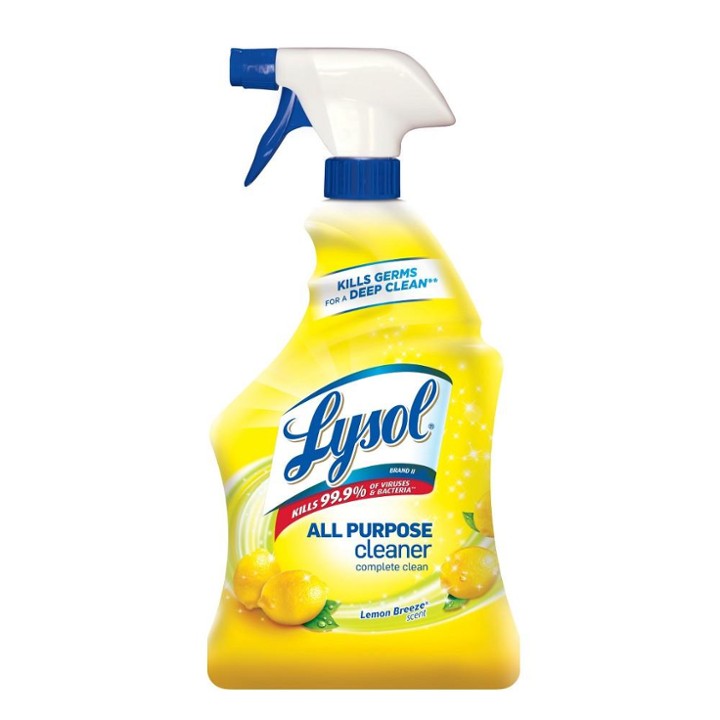 LYSOL REC 75352 All Purpose Cleaner, 32 Oz. Trigger Spray Bottle,
