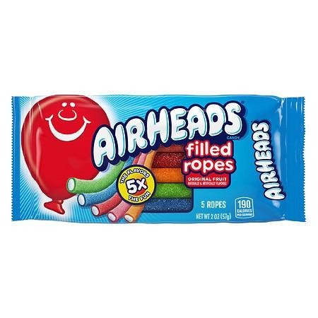 Airheads Fruit Flavored Filled Ropes - 5.0 Ea