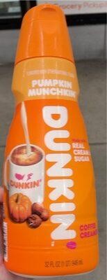 Pumpkin Munchkin Coffee Creamer