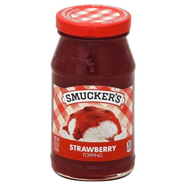 Smucker S Strawberry Topping  11.75 Ounces