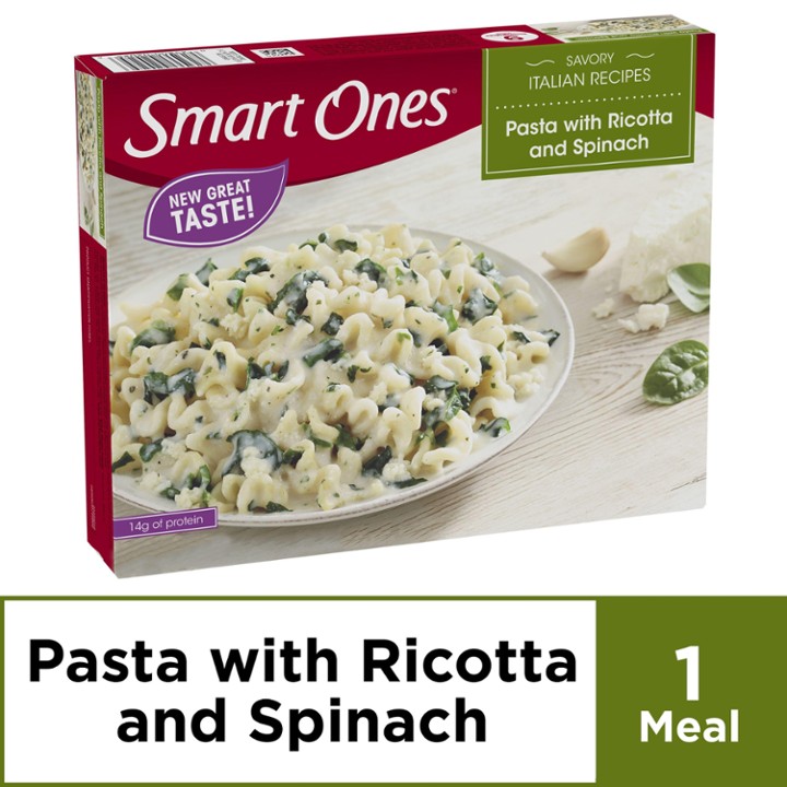 Weight Watchers Smart Ones Pasta with Ricotta and Spinach