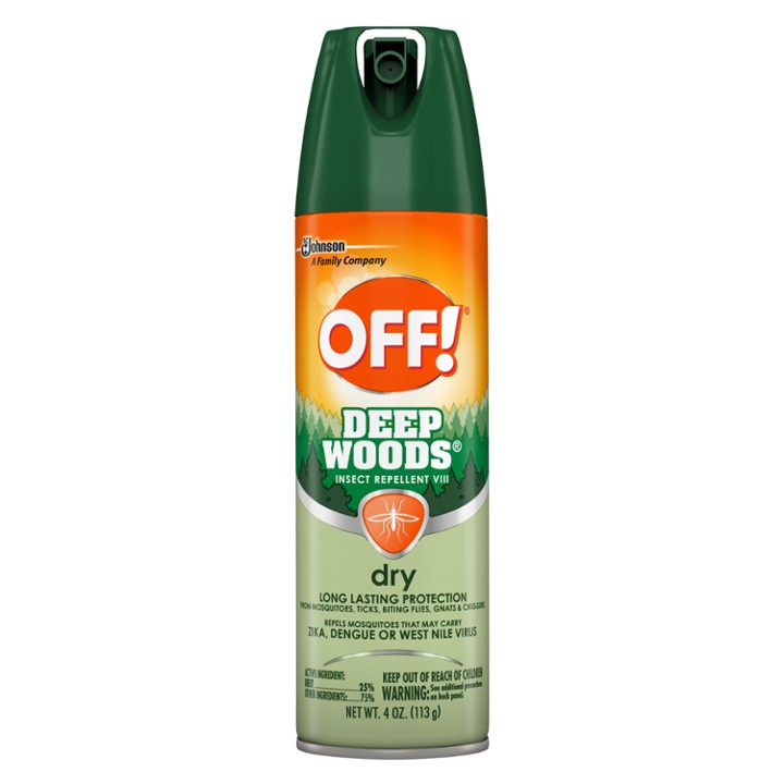 OFF! Deep Woods Insect Repellent Liquid for Flies 4 Oz
