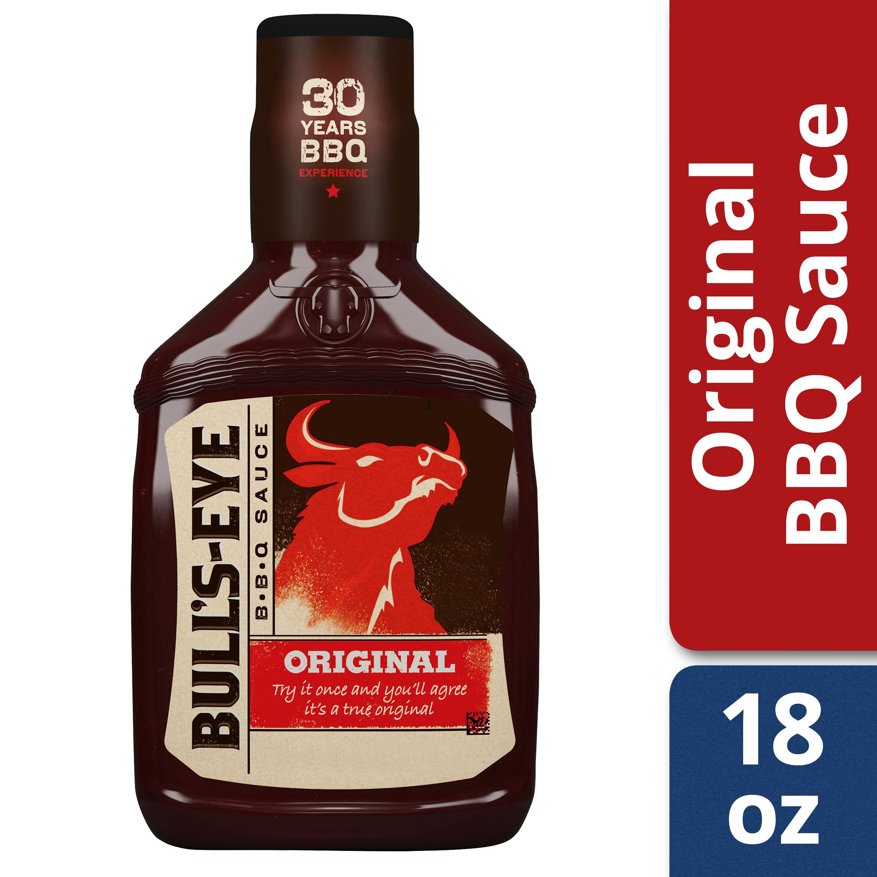 (3 Pack) Bull's-Eye Original Barbecue Sauce, 18 Oz Bottle