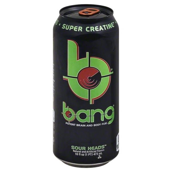 Bang Sour Heads Energy Drink - 16.0 Oz