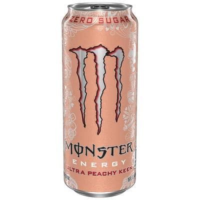 Monster Energy Ultra Peachy Keen, Sugar Free Energy Drink - 16.0 Fl Oz