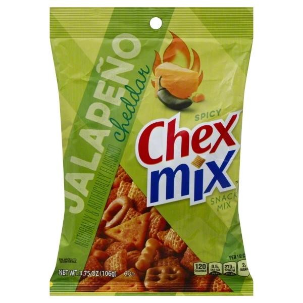 Chex Mix Jalapeno Cheddar Snack Mix, 3.75 Oz
