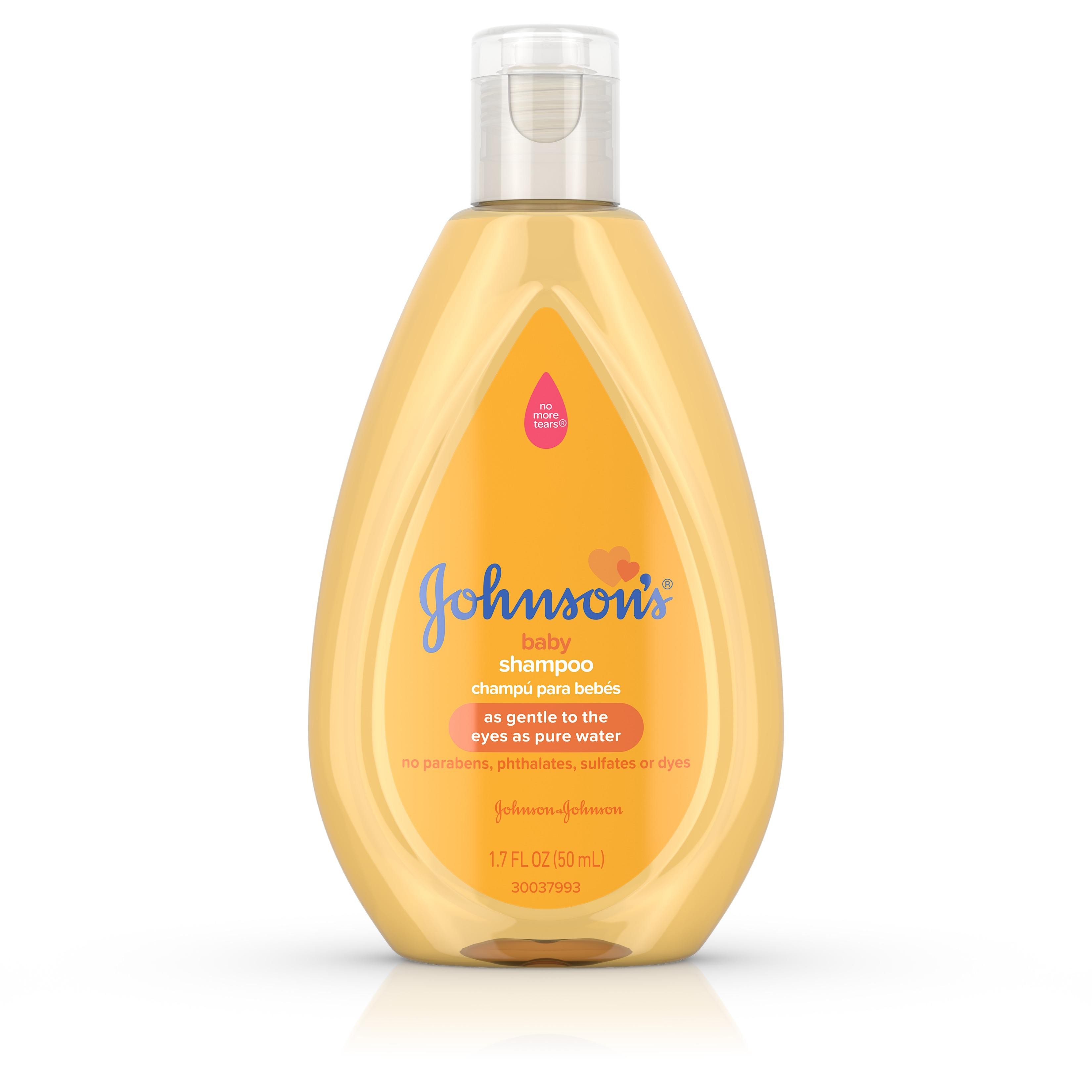 Johnson's Baby Shampoo with Gentle Tear-Free Formula - 1.7 Fl Oz