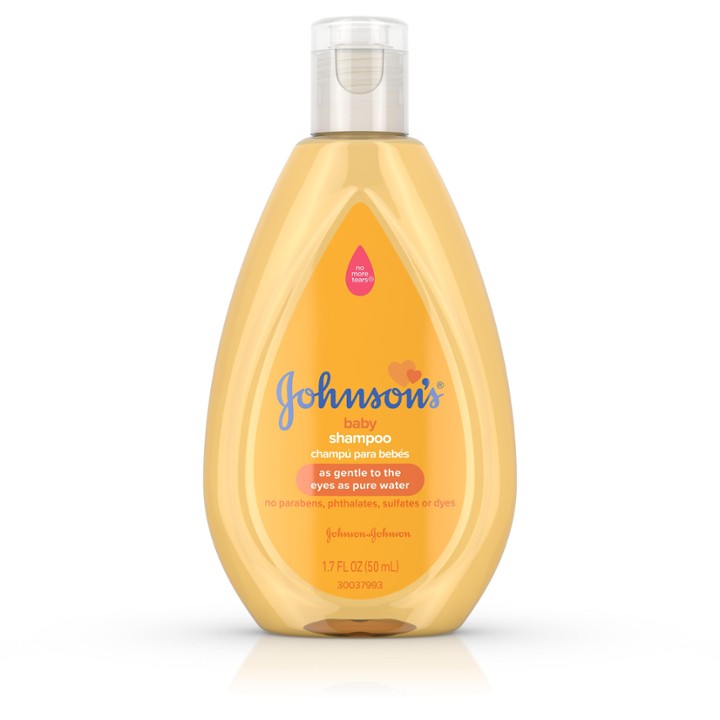 Johnson's Baby Shampoo with Gentle Tear-Free Formula - 1.7 Fl Oz
