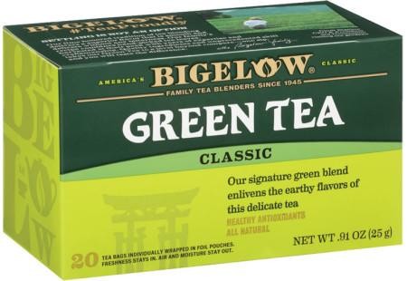 Bigelow Classic Green Tea Bags - 0.04 Oz X 20 Pack