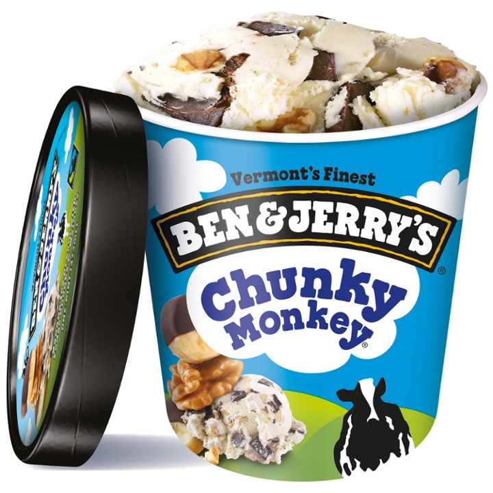 Ben & Jerry's Ice Cream Chunky Monkey - 16.0 Oz