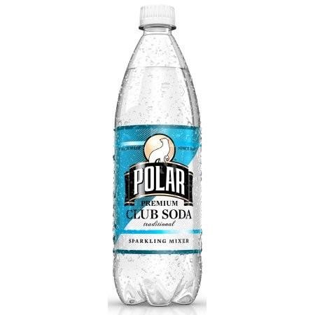 Polar Beverages Club Soda - Case of 12 - 33.8 Fl Oz (2671358)
