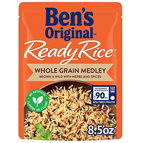 Ben S Original™ Ready Rice™ Whole Grain Medley  Brown & Wild  8.5 Oz. Pouch