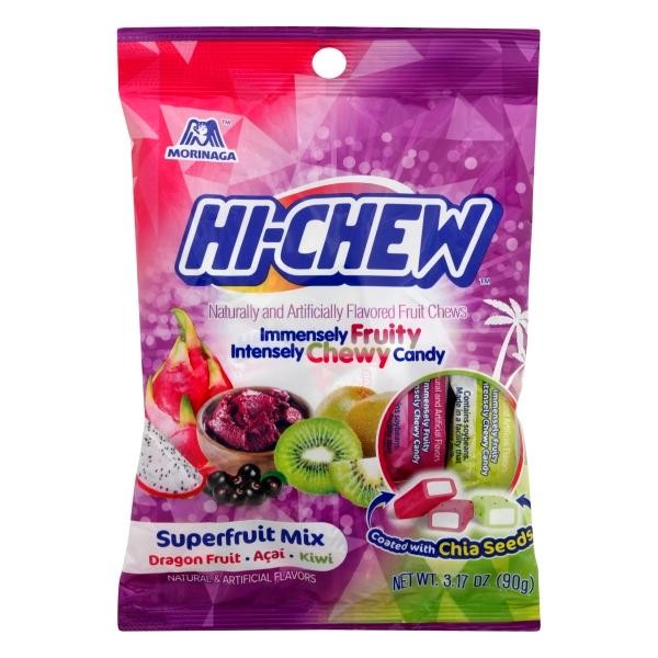 Morinaga Hi-Chew Fruity Chewy Candy - Superfruit Mix 3.17 Oz