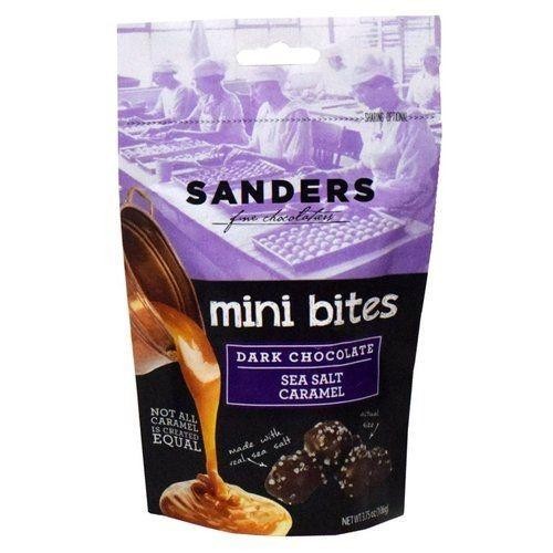 Mini Bites, Dark Chocolate Sea Salt Caremel