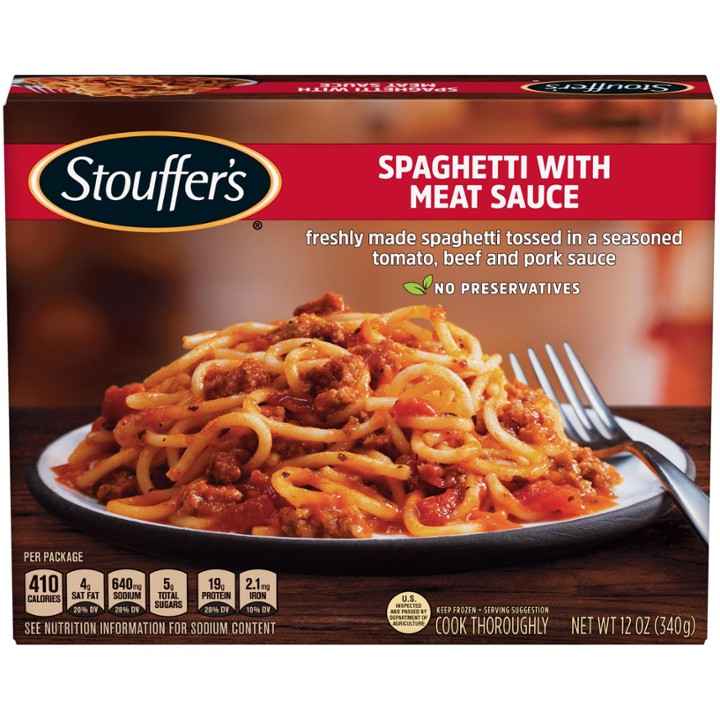 Stouffer's Classics Spaghetti with Meat Sauce Frozen Meal - 12.0 Oz
