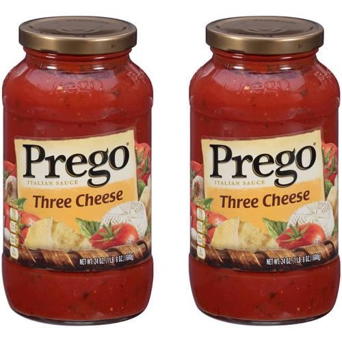 Prego Pasta Three Cheese Italian Sauce - 24oz
