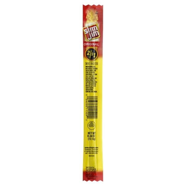 Goodmark Foods Slim Jim  Smoked Snack Stick, 0.44 Oz