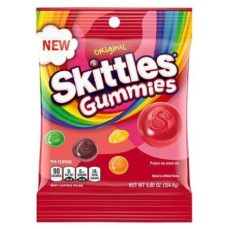 Skittles Original Gummy Candy - 5.8 Oz