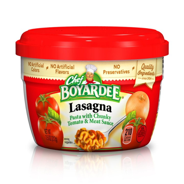 Chef Boyardee Lasagna Microwavable Bowl, 7.5 Oz.
